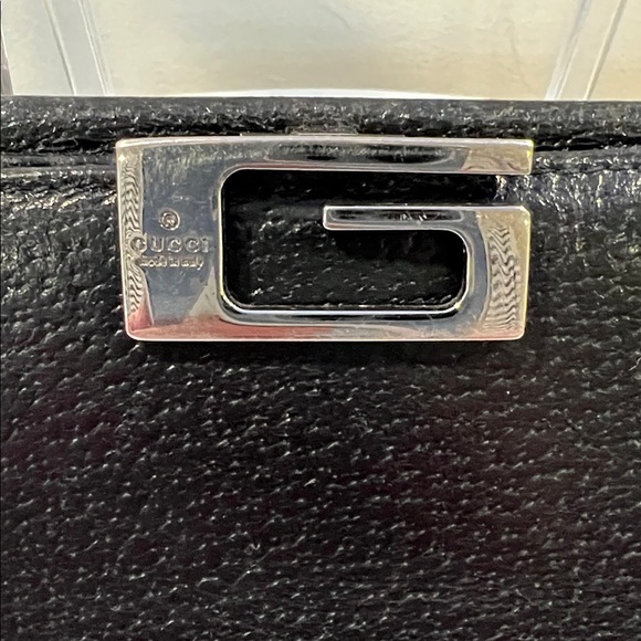 Gucci Black Leather Long Wallet with COA - Picture 3 of 12